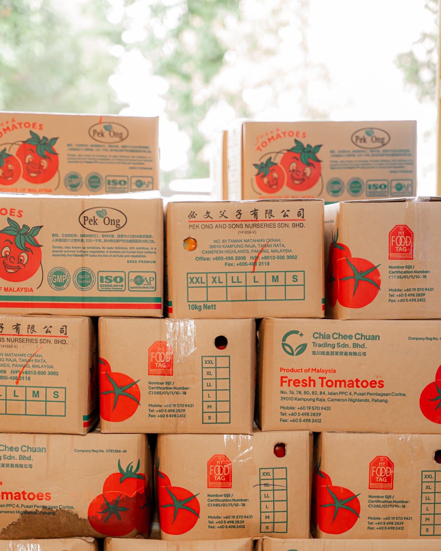 Labelling and packaging