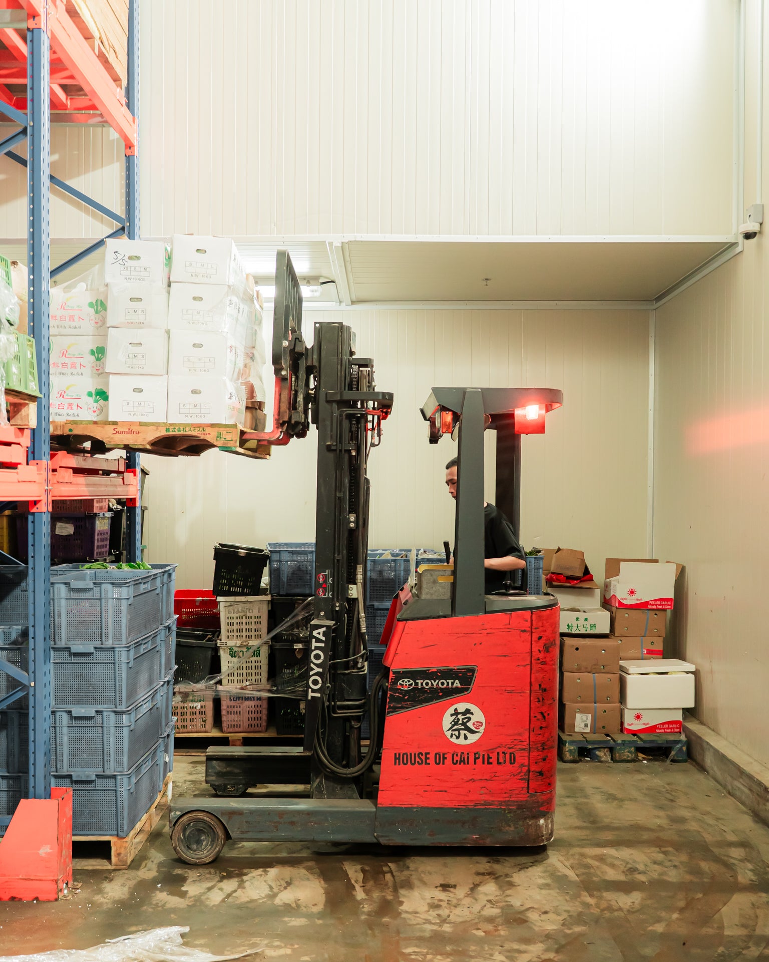 Cold-chain storage and distribution